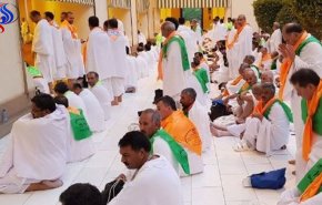وصول قافلة الحجاج الايرانيين المعاقين الى مكة المكرمة