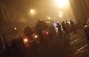 اندلاع حريق في سوق القلعة باربيل شمالي العراق