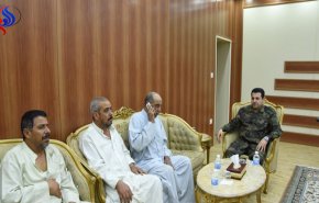 بالصور.. لحظة تحرير المختطفين الثلاثة من أهالي الدجيل في العراق