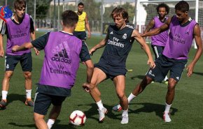 مودريتش يعاود تمارينه مع ريال مدريد