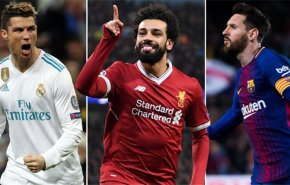 رسميا... محمد صلاح في القائمة النهائية بجوار رونالدو وميسي
