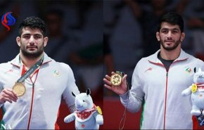 ايران تتوج ببطولة المصارعة الحرة في آسياد 2018