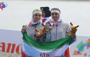 الفضية في التجديف الزوجي.. حصاد سيدات إيران