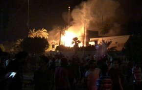 احراق مدرسة اهلية في مركز البصرة