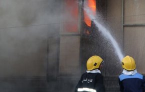 12 عجلة اطفاء تعرضت لاعتداء في البصرة