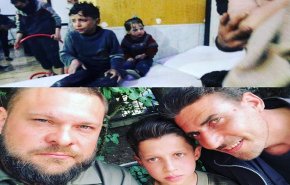 سكان محليين: وصول فرق إعلامية لتصوير مسرحية الكيميائي في إدلب+فيديو