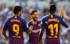 فوز رابع لبرشلونة وتعادل أول لريال مدريد