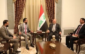 العبادي يدعو الحلبوسي الى تسريع انجاز قوانين تدعم اعمار العراق