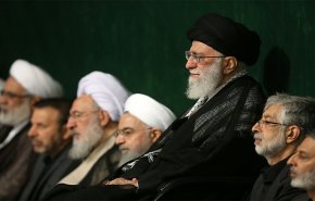 بالصور.. اقامة مراسم عزاء ليلة التاسوعاء الحسيني (ع) بحضور سماحة قائد الثورة