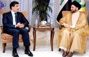 الحكيم والبارزاني يبحثان ملف تشكيل الحكومة والاستحقاقات الدستورية
