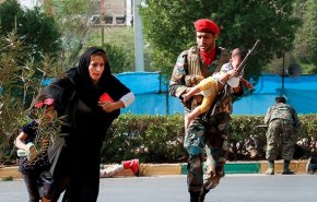 شاهد بالفيديو .. احدث لقطات هجوم اهواز الارهابي 