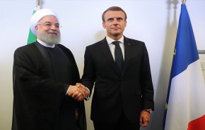 تأكيد روحاني وماكرون على صون الاتفاق النووي 
