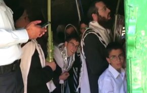 فيديو؛ مستوطنون يقتحمون باحات الاقصى ويؤدون طقوسا تلمودية