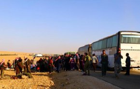 بالفيديو..الدفعة الثالثة من النازحين ترجع الى سوريا