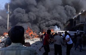شاهد.. من يقف وراء تفجير اعزاز بادلب؟