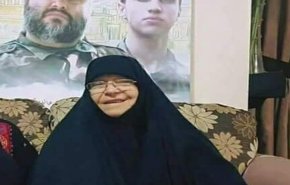 شاهد.. تشيع والدة الشهيد عماد مغنية أم الشهداء وجدتهم
