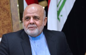 السفير الإيراني في متحف الحشد الشعبي ببغداد + صورة