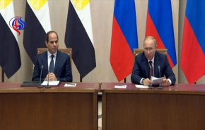 بوتين والسيسي يناقشان الاوضاع في سوريا والشرق الاوسط