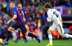 شاهد.. فوز كبير لبرشلونة على ريال مدريد في الكلاسيكو 
