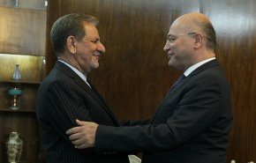 جهانغيري يشكر حسن استضافة العراق لزوار الأربعين