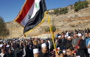 بالصور.. مظاهرات أهالي الجولان السوري المحتل رفضا لانتخابات تهويده