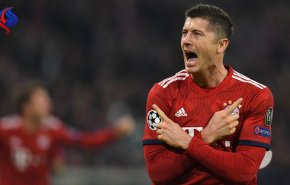 ليفاندوفسكي يقرب بايرن من التأهل وبنفيكا يعادل أياكس