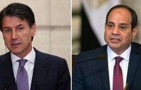 بحث أزمة ليبيا في اتصال هاتفي بين السيسي وكونتي