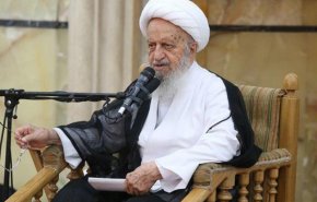 آية الله مكارم شيرازي يشدد على ضرورة إتحاد الدول أمام غطرسة اميركا