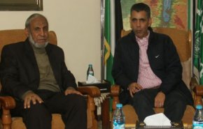 الزهار يستقبل وفدًا من المخابرات المصرية