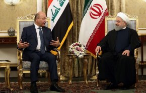 برهم صالح في طهران: جئت برسالة صريحة مفادها؟