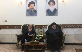 مسعود البارزاني يجتمع مع مقتدى الصدر في النجف 