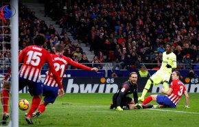 البديل ديمبيلي يجنب برشلونة السقوط في معقل اتلتيكو