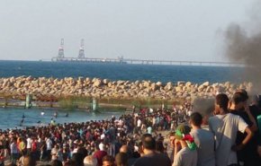 اصابات بقمع الاحتلال المسير البحري لكسر حصار غزة