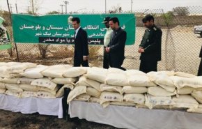 ضبط اكثر من 13 طنا من المخدرات في ايران خلال الاسبوع الماضي