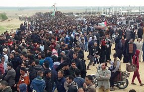 16 إصابة بقمع الاحتلال المتظاهرين شرق قطاع غزة 