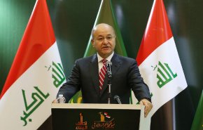 برهم صالح يثمّن مواقف ايران في حرب العراق ضد داعش