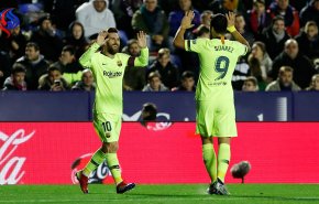 برشلونة يكتسح ليفانتي بخماسية ويعزز موقعه في الصدارة