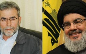 السيد نصر الله يستقبل وفد حركة الجهاد الإسلامي