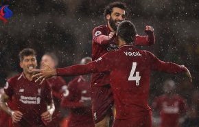 ليفربول يضمن صدارة الميلاد بفوز على ولفرهامبتون