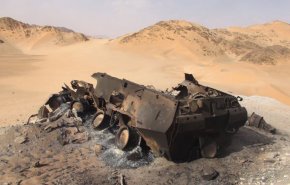 تدمير آلية للمرتزقة ومصرع من على متنها في مأرب