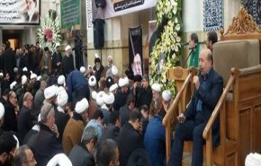 مراسم تأبين آية الله هاشمي شاهرودي بمدينة قم المقدسة