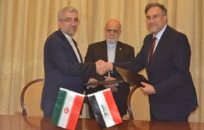 إيران والعراق يوقعان مذكرة تفاهم في مجال الطاقة