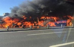 بالصور...مصر:  قتلى ومصابون بانفجار حافلة سياحية بالجيزة
