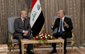 هذا ما اكد عليه برهم صالح وعمر الرزار في بغداد