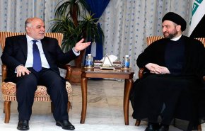 العبادي والحكيم يبحثان اكمال تشكيل الحكومة العراقية