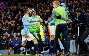 مانشستر سيتي يلحق أول هزيمة بليفربول 