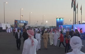 شاهد.. توافد الجماهير لملعب محمد بن زايد قبل انطلاق حفل افتتاح كأس آسيا 2019