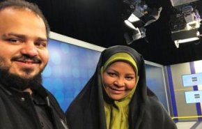 زميل المذيعة هاشمي يكشف امور خطيرة عن وضعها الصحي