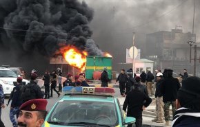 شاهد.. تظاهرات البصرة تتجدد بتهديد جديد من المتظاهرين