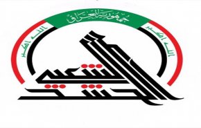 شاهد؛راية الحشد الشعبي ترفرف على حدود فلسطين المحتلة